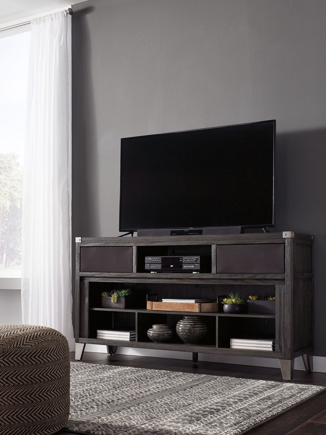 Todoe Gray LG TV Stand W90168