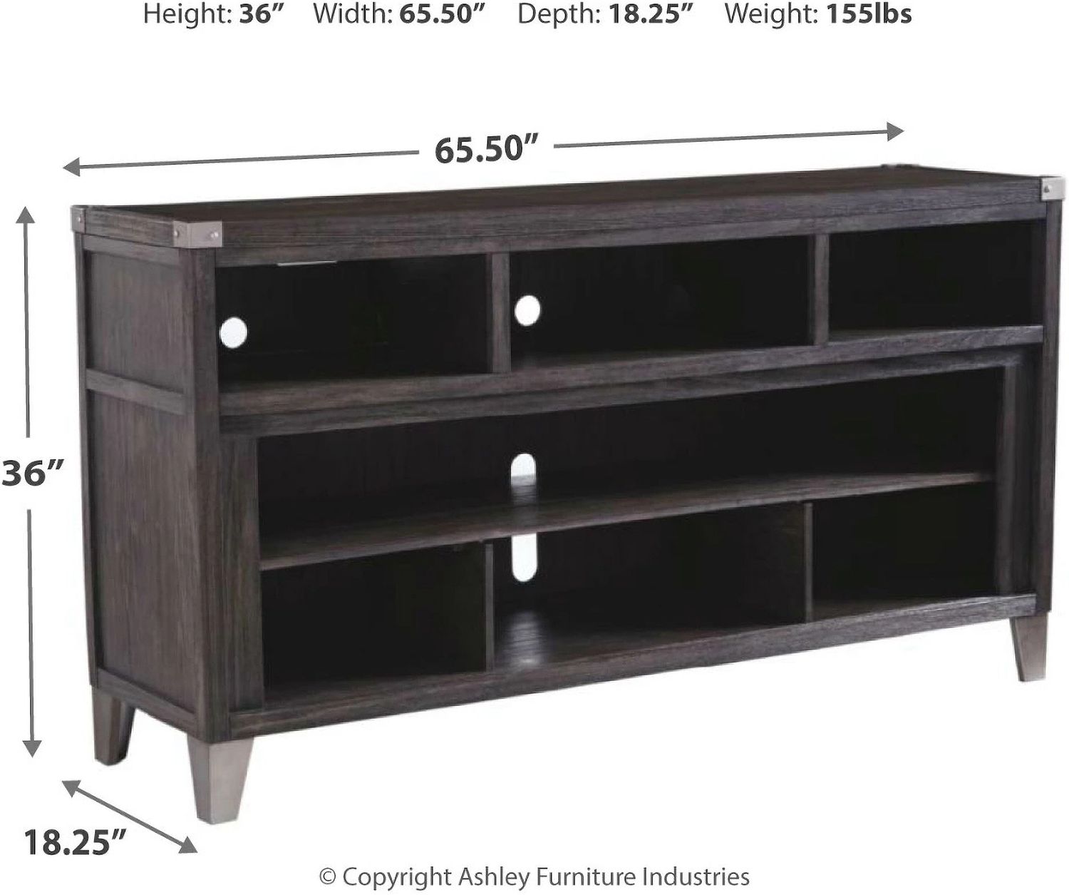 Todoe Gray LG TV Stand W90168