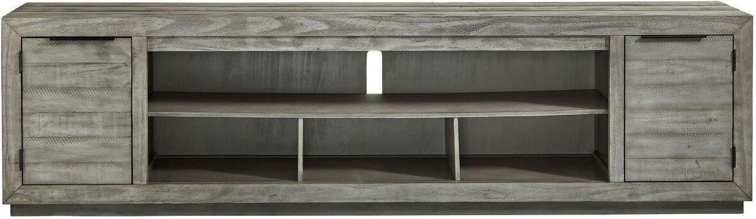 Naydell Gray 92 Inch TV Stand W99678