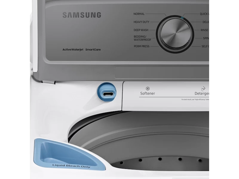4.5 cu. ft. Capacity Top Load Washer with Active WaterJet in White WA45T3400AWA4