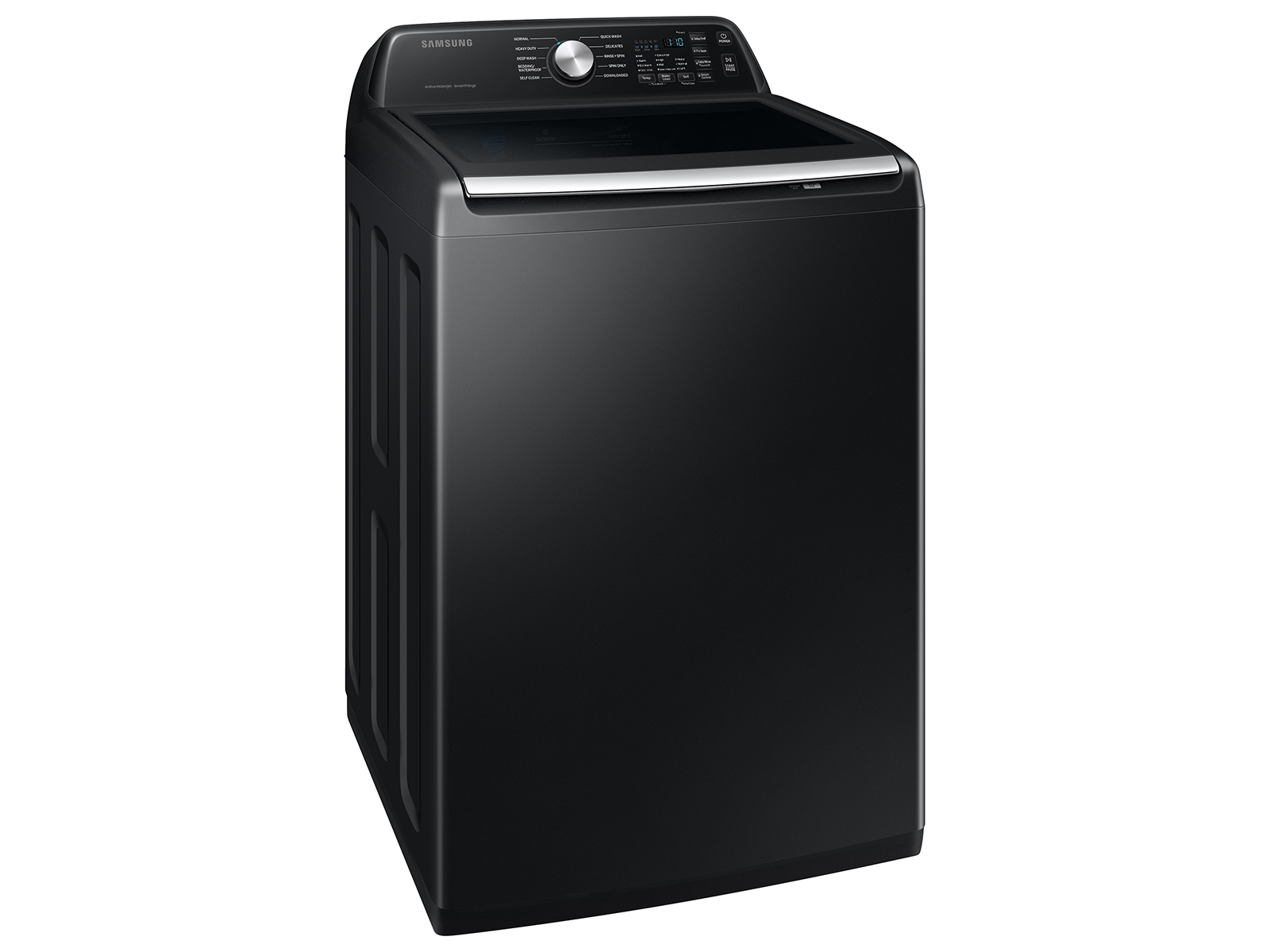 4.6 cu. ft. Large Capacity Smart Top Load Washer with ActiveWave™ Agitator and Active WaterJet in Brushed Black WA46CG3505AVA4