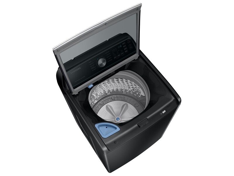 4.7 cu. ft. Large Capacity Smart Top Load Washer with Active WaterJet in Brushed Black WA47CG3500AVA4