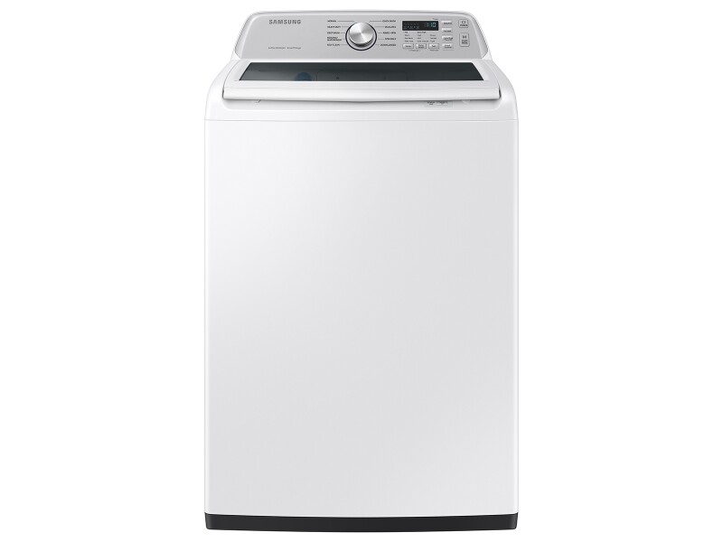 4.7 cu. ft. Large Capacity Smart Top Load Washer with Active WaterJet in White WA47CG3500AWA4