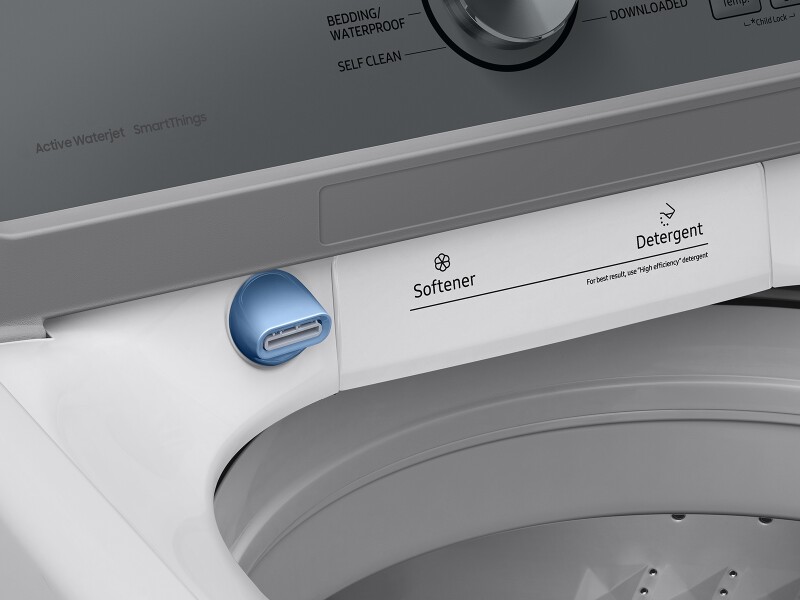 4.7 cu. ft. Large Capacity Smart Top Load Washer with Active WaterJet in White WA47CG3500AWA4
