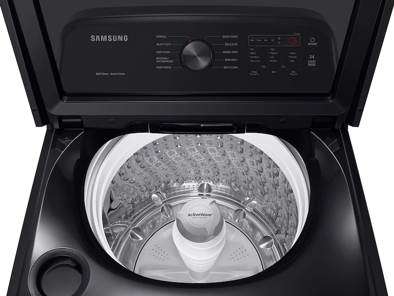4.9 cu. ft. Large Capacity Top Load Washer with ActiveWave Agitator and Deep Fill WA49B5105AVUS