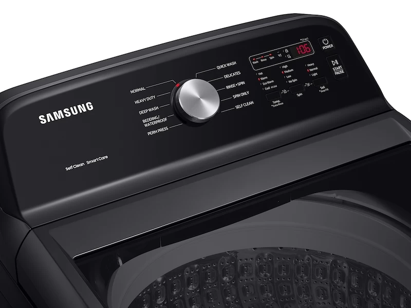 4.9 cu. ft. Large Capacity Top Load Washer with ActiveWave Agitator and Deep Fill WA49B5105AVUS