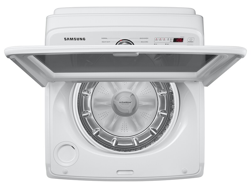 4.9 cu. ft. Large Capacity Top Load Washer with ActiveWave Agitator and Deep Fill WA49B5105AWUS