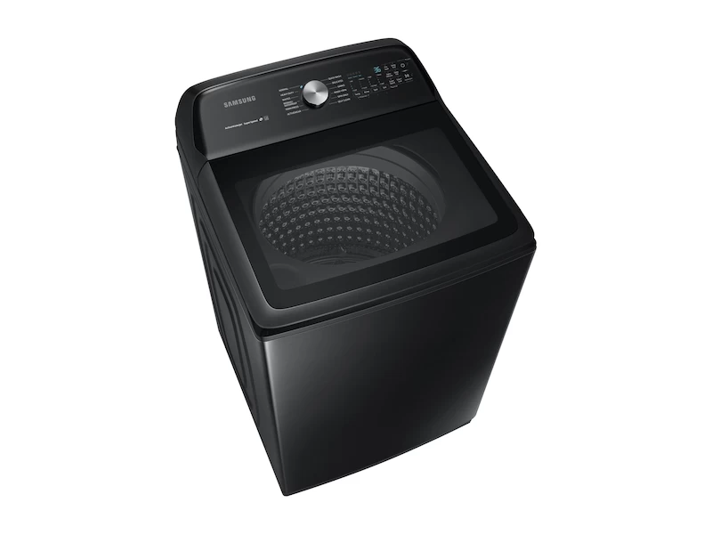 5.0 cu. ft. Top Load Washer with Super Speed in Black Stainless Steel WA50R5400AVUS