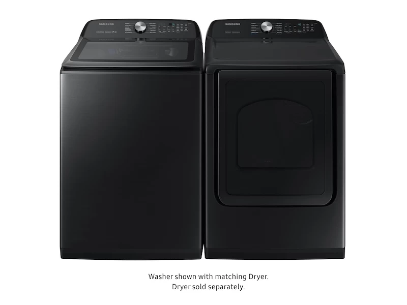 5.0 cu. ft. Top Load Washer with Super Speed in Black Stainless Steel WA50R5400AVUS