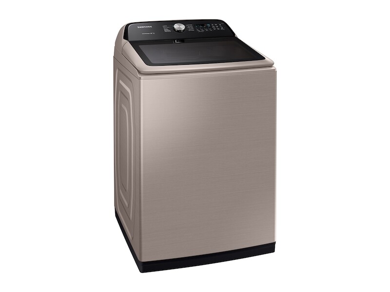 5.0 cu. ft. Top Load Washer with Active WaterJet in Champagne WA50T5300ACUS