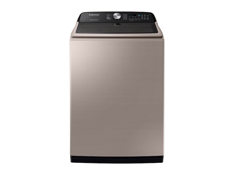 5.0 cu. ft. Top Load Washer with Active WaterJet in Champagne WA50T5300ACUS