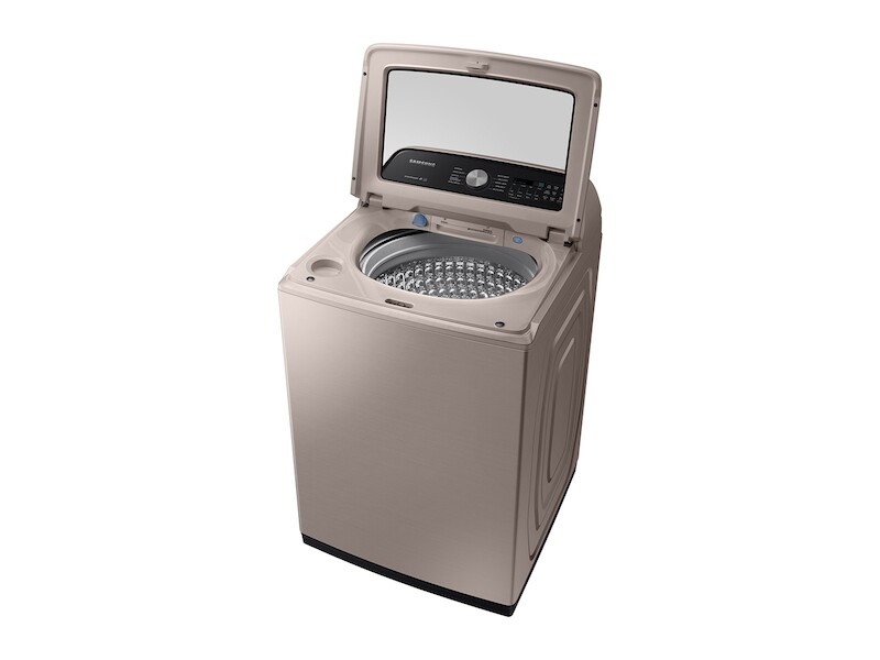 5.0 cu. ft. Top Load Washer with Active WaterJet in Champagne WA50T5300ACUS