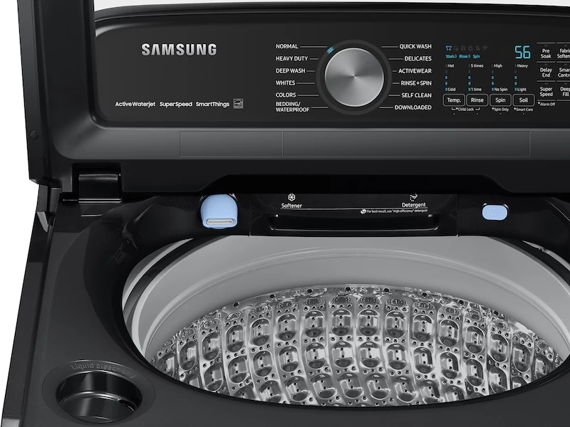 5.2 cu. ft. Large Capacity Smart Top Load Washer with Super Speed Wash WA52A5500AVUS