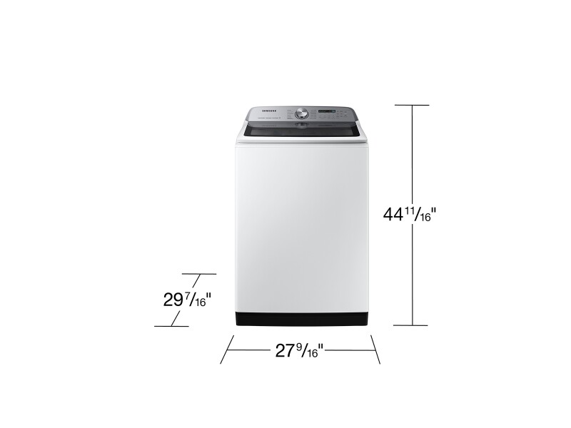 5.2 cu. ft. WA5500D Top load Washer With Large Capacity (5.2 cu. ft.) and Super Speed WA52DG5500AWUS