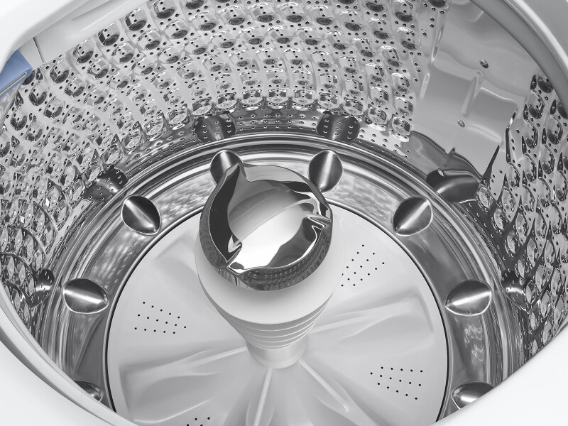 5.4 cu. ft. Extra-Large Capacity Smart Top Load Washer with ActiveWave™ Agitator and Super Speed Wash in White WA54CG7105AWUS