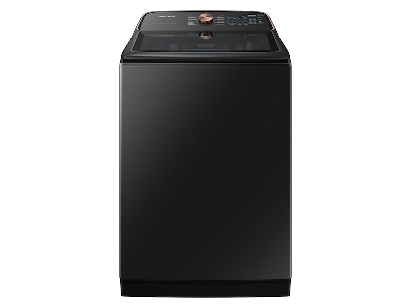 5.4 cu. ft. Extra-Large Capacity Smart Top Load Washer with Pet Care Solution and Auto Dispense System in Brushed Black view 2
