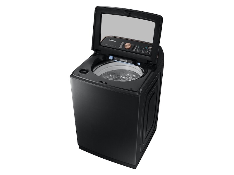5.4 cu. ft. Extra-Large Capacity Smart Top Load Washer with Pet Care Solution and Auto Dispense System in Brushed Black view 6
