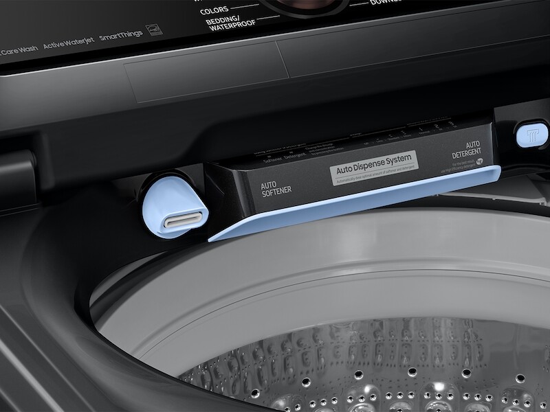 5.4 cu. ft. Extra-Large Capacity Smart Top Load Washer with Pet Care Solution and Auto Dispense System in Brushed Black view 10