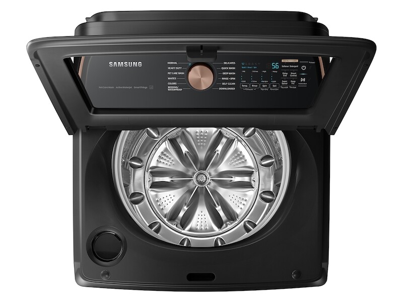 5.4 cu. ft. Extra-Large Capacity Smart Top Load Washer with Pet Care Solution and Auto Dispense System in Brushed Black view 13