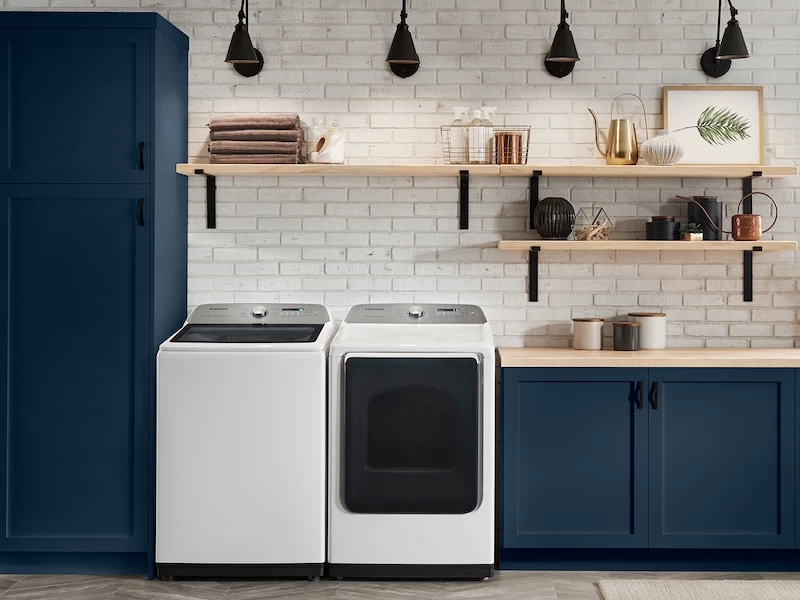 5.4 cu. ft. Top Load Washer with Super Speed WA54R7600AWUS