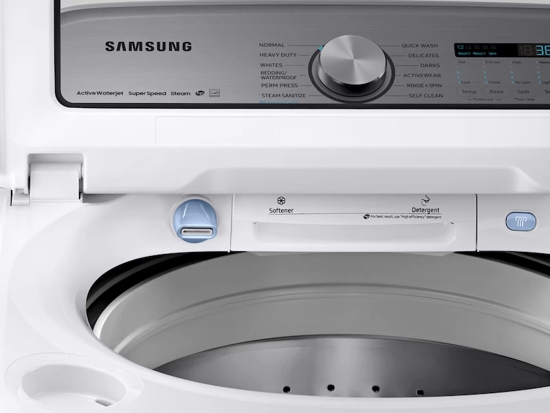 5.4 cu. ft. Top Load Washer with Super Speed WA54R7600AWUS