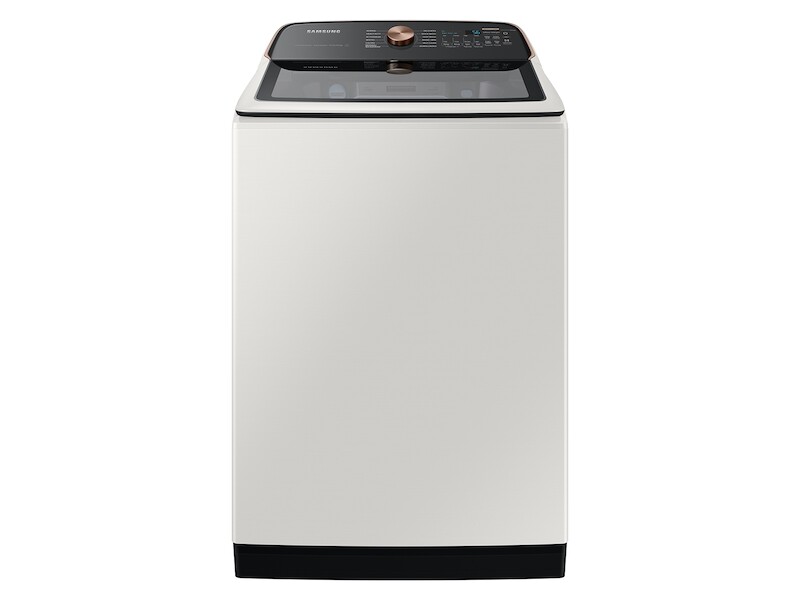 5.5 cu. ft. Extra-Large Capacity Smart Top Load Washer with Super Speed Wash in Ivory WA55A7300AEUS