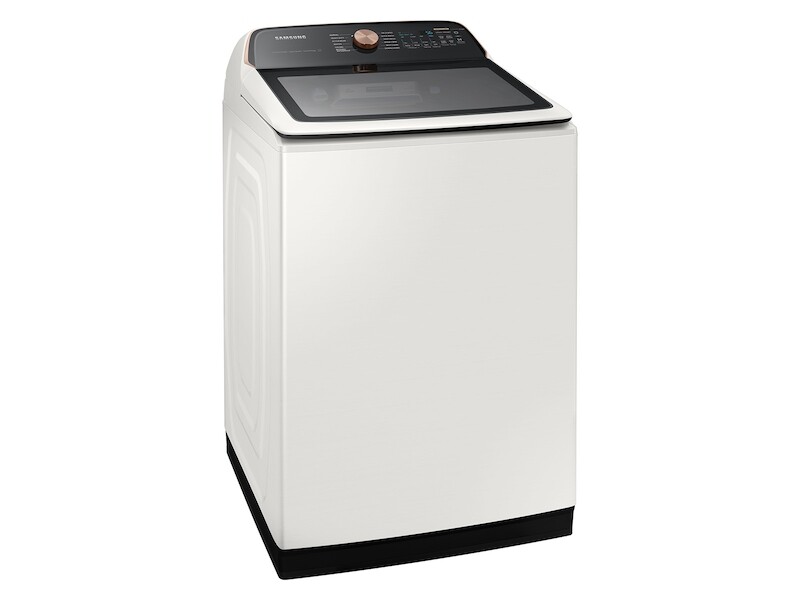 5.5 cu. ft. Extra-Large Capacity Smart Top Load Washer with Super Speed Wash in Ivory WA55A7300AEUS