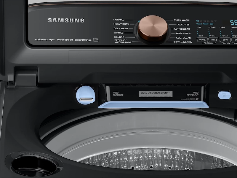 5.5 cu. ft. Extra-Large Capacity Smart Top Load Washer with Auto Dispense System WA55A7700AV