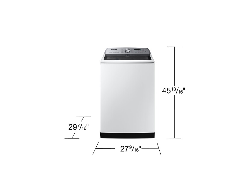 5.5 cu. ft. Extra-Large Capacity Smart Top Load Washer with Super Speed Wash in White WA55CG7100AWUS
