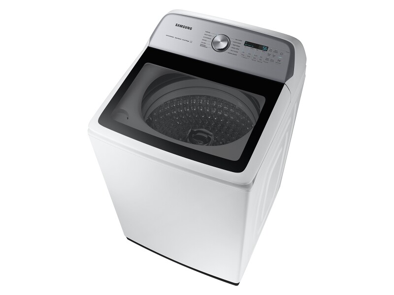 5.5 cu. ft. Extra-Large Capacity Smart Top Load Washer with Super Speed Wash in White WA55CG7100AWUS
