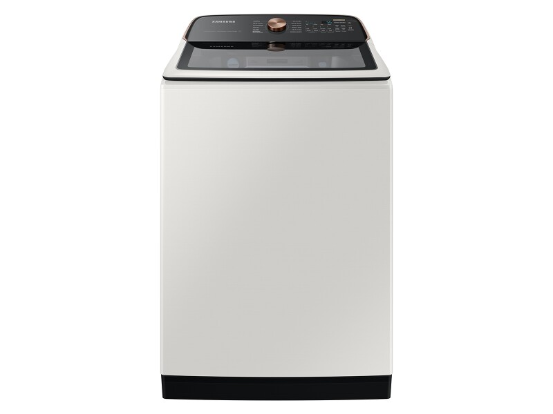 5.5 cu. ft. Extra-Large Capacity Smart Top Load Washer with Auto Dispense System in Ivory WA55CG7500AEUS