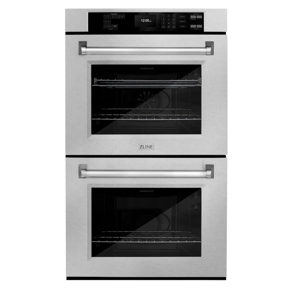 30 In. Professional True Convection Double Wall Oven With Air Fry And Self Clean In Satin Stainless Steel WADS30