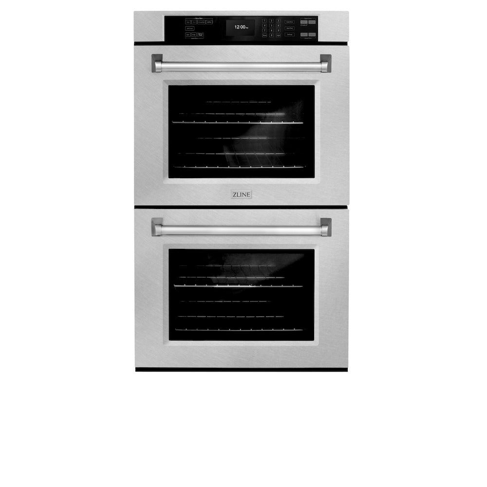 30 In. Professional True Convection Double Wall Oven With Air Fry And Self Clean In Satin Stainless Steel WADS30