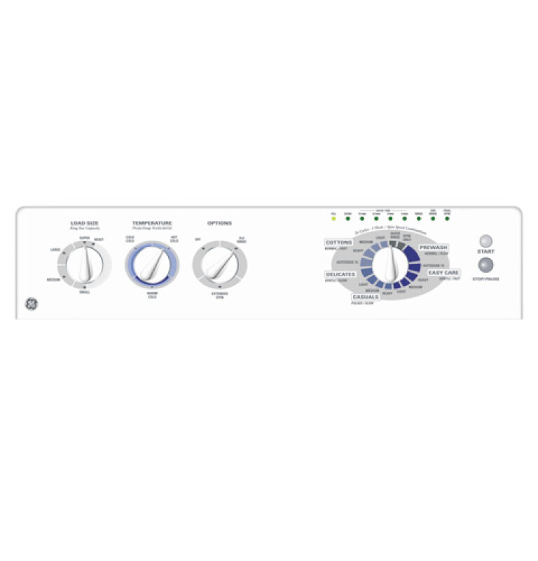 3.5 Cu. Ft. King-size Capacity Washer with Stainless Steel Basket WARE5260DWW, product image 2 of 3