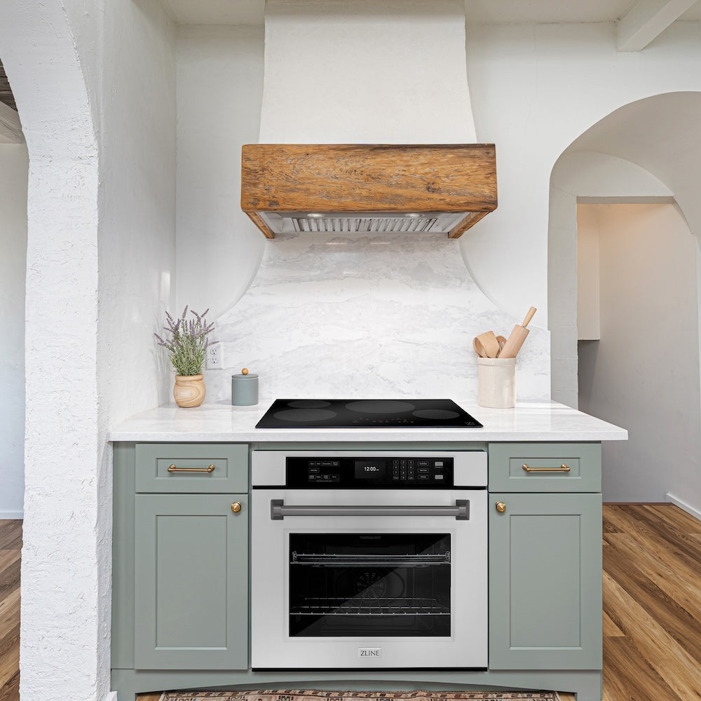 Autograph Edition 30 In. Professional True Convection Single Wall Oven With Air Fry And Self Clean In Stainless Steel With Matte Black Handle WASZ30MB