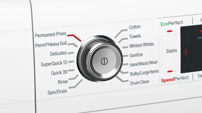 800 Series Compact Washer 1400 rpm, White WAW285H2UC