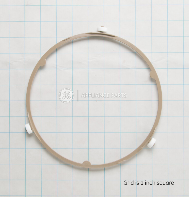 Range Glass Tray Support Roller Assembly WB06X10001, product image 2 of 2