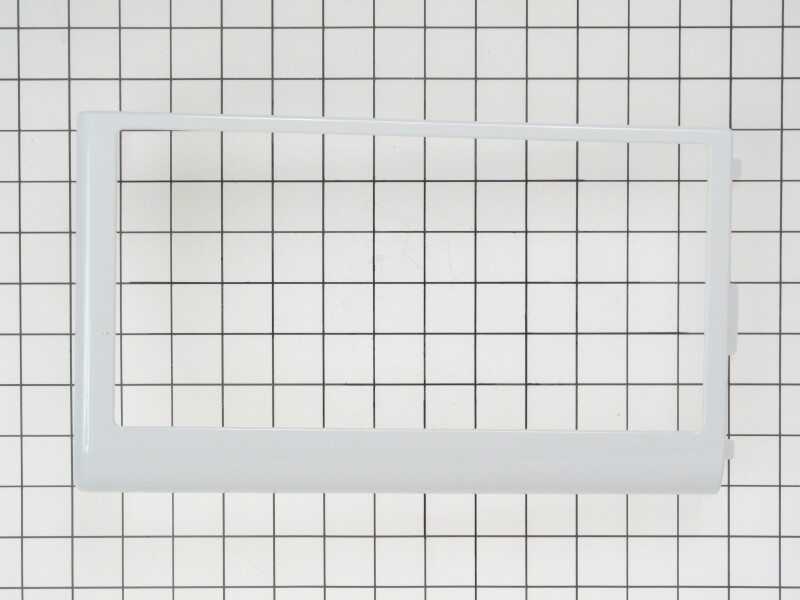 MICROWAVE CONTROL PANEL FRAME - WHITE WB07X10195