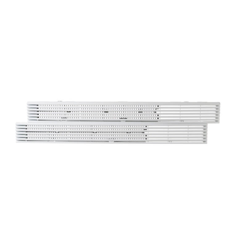 Range Vent Grille Assembly (white) - 2 qty WB07X10776, product image 3 of 4