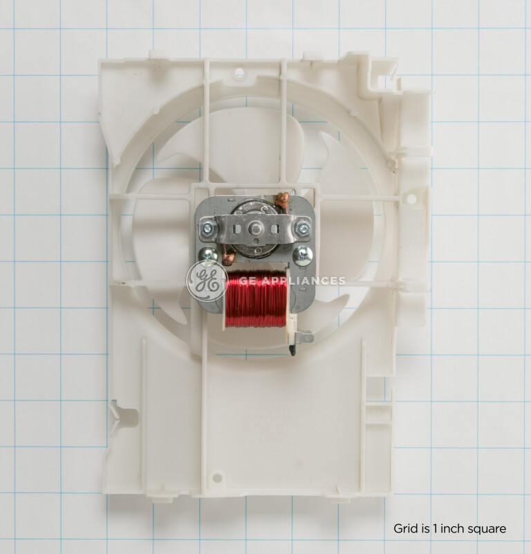Microwave Magnetron Fan Motor Assembly WB26X10105, product image 2 of 3