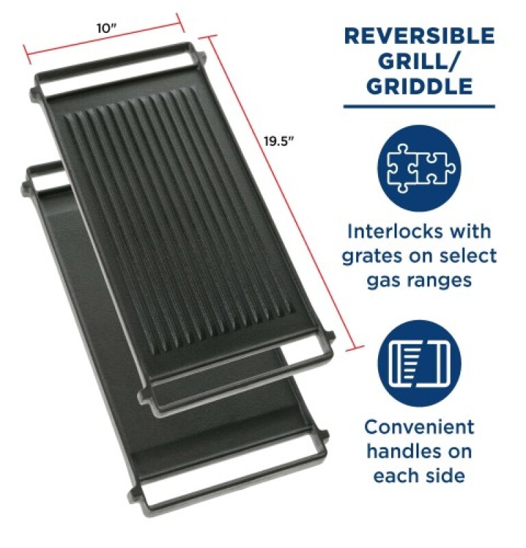 Reversible Griddle / Grill Combo view 7