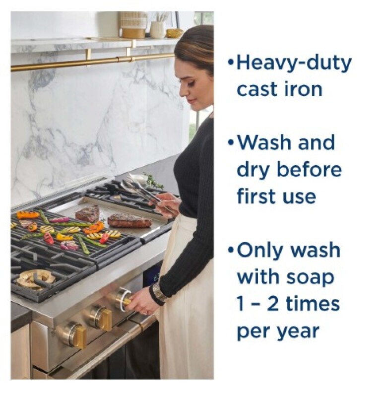 Reversible Griddle / Grill Combo view 8