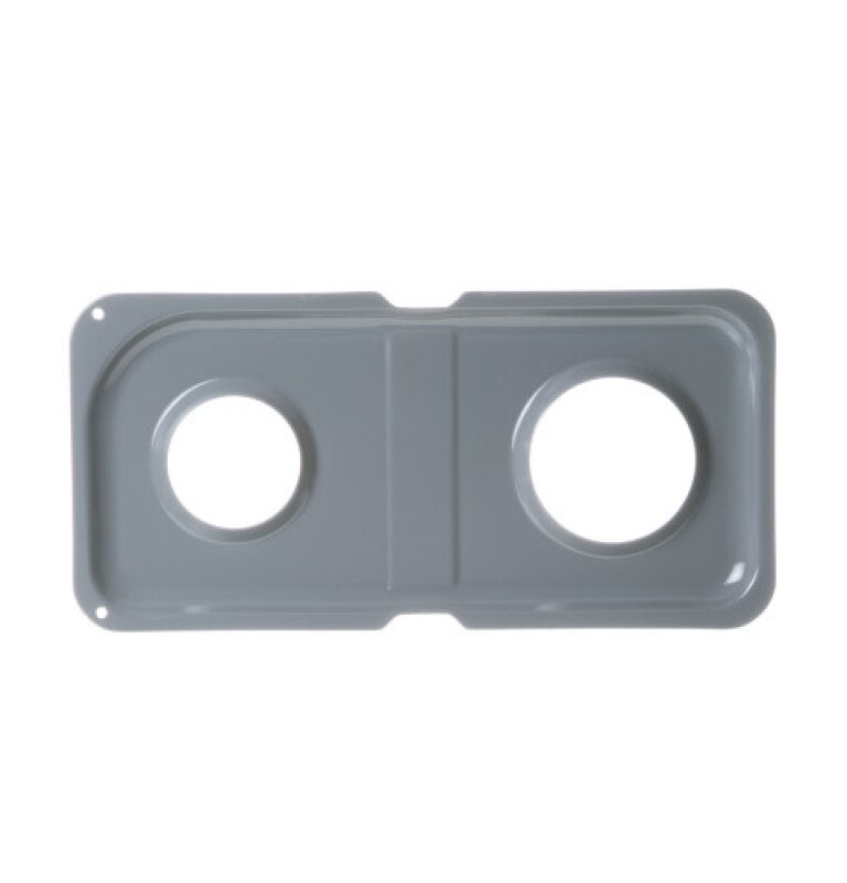 Range Double Drip Pan - Right Side; Gray WB34K10013