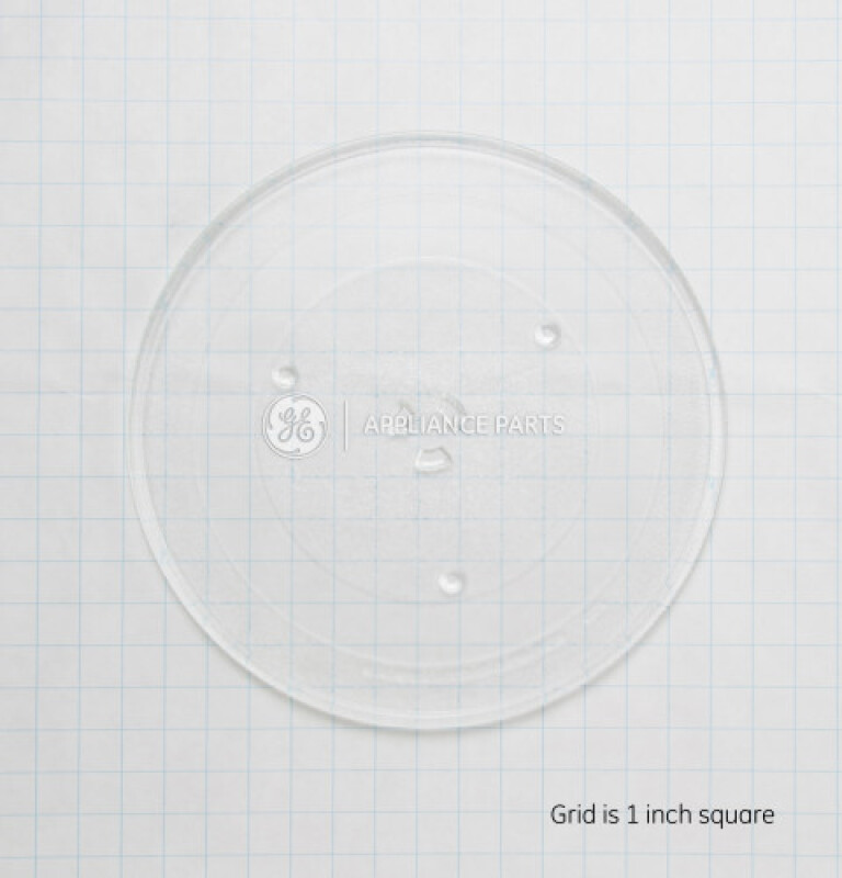 Microwave Glass Tray WB49X10063, product image 2 of 2