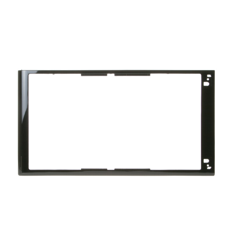 MICROWAVE DOOR FRAME PANEL - BLACK WB55X10530