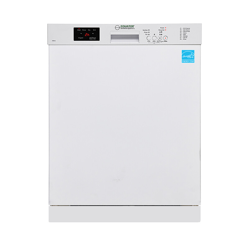 24 in 82 Series Dishwasher 14 place+Wine Rack 3.4g QUIET 51 dB 110V EStar WB82