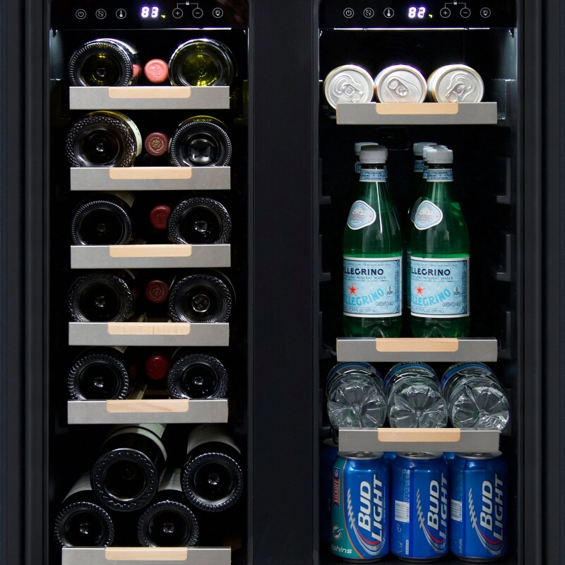 Avanti ELITE Side by Side Wine and Beverage Cooler WBE1956Z3S, product image 7 of 10