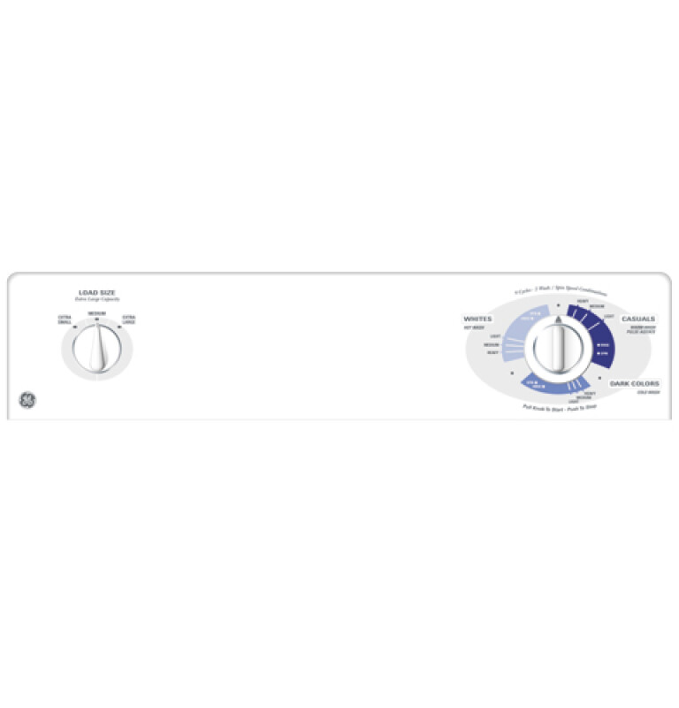 Extra-Large 2.7 Cu. Ft. Capacity Washer WBXR2090BWW