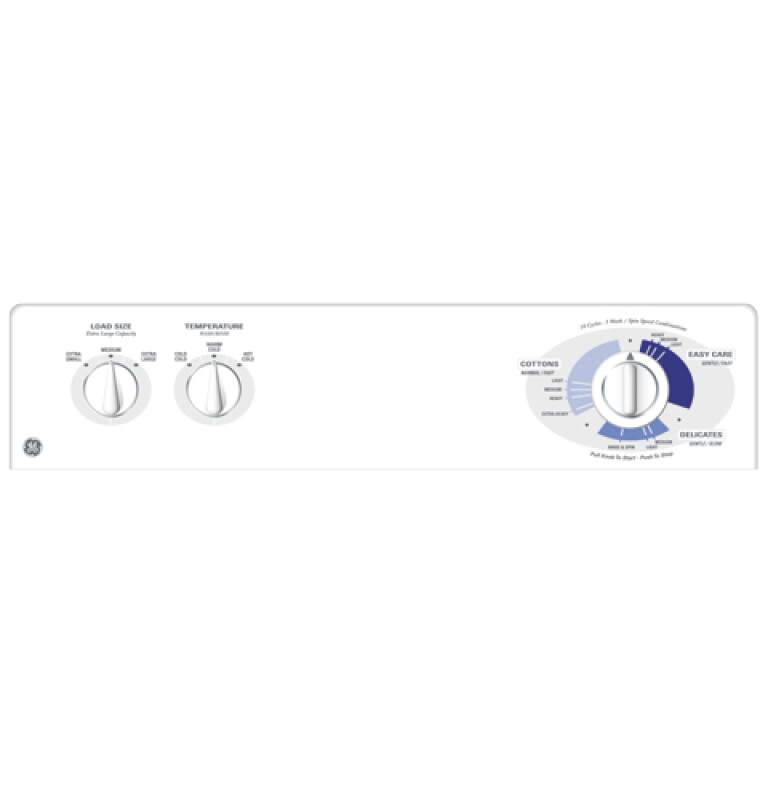 Extra-Large 2.7 Cu. Ft. Capacity Washer WBXR3100BWW
