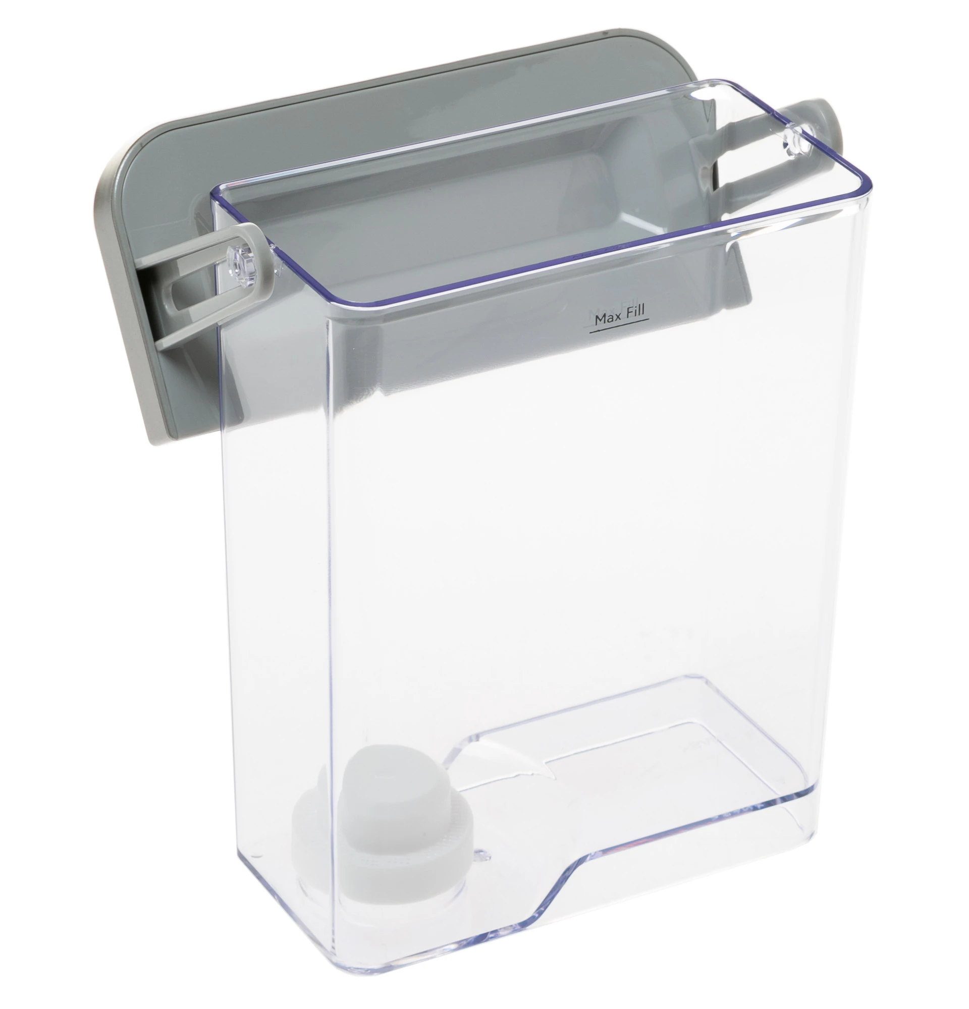 Water Tank And Lid Assembly - Silver WC01X20607